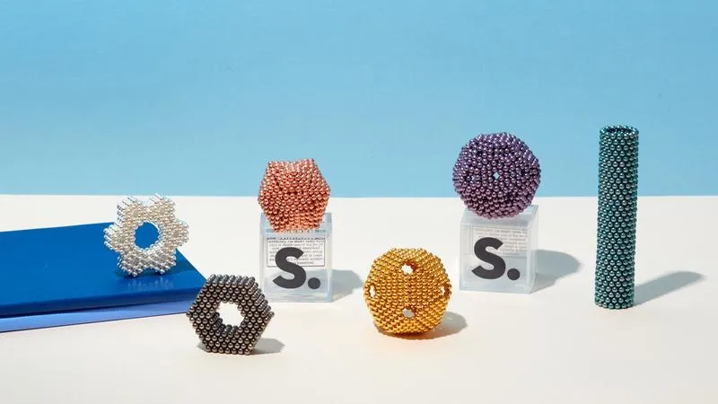 Jeu billes magnétiques Speks - Solid Teal