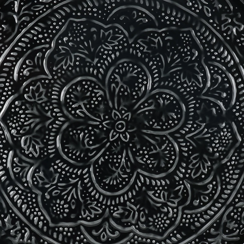 Plateau Berbère Ø 45 cm - noir