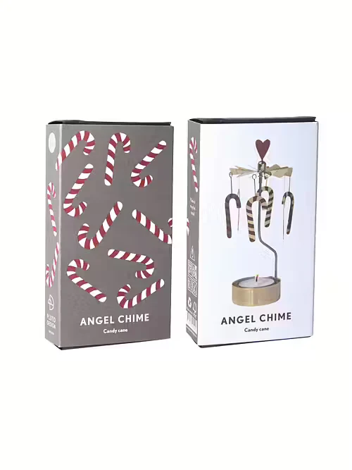 Carrousel bougie Noël - Candy cane