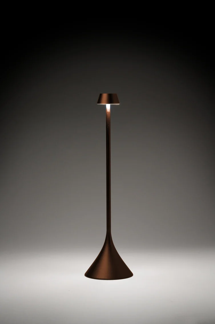 Lampe de table Steli shade h.29.4 cm - bronze