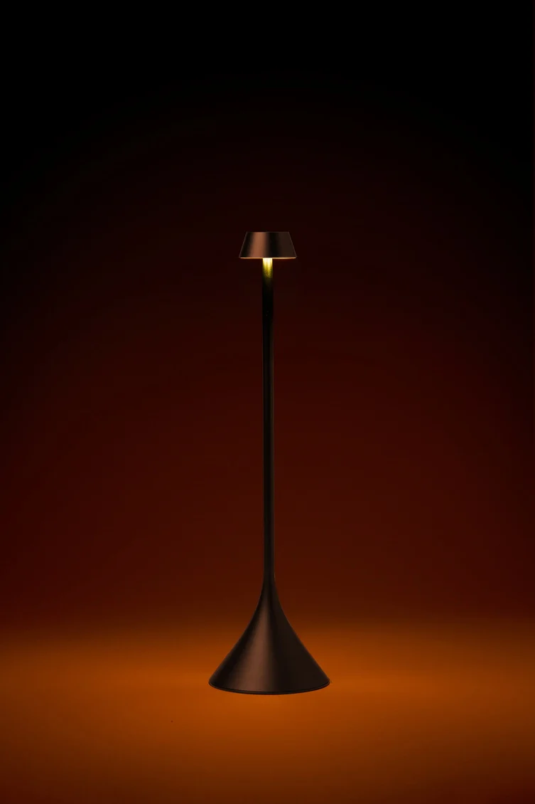 Lampe de table Steli shade h.29.4 cm - bronze