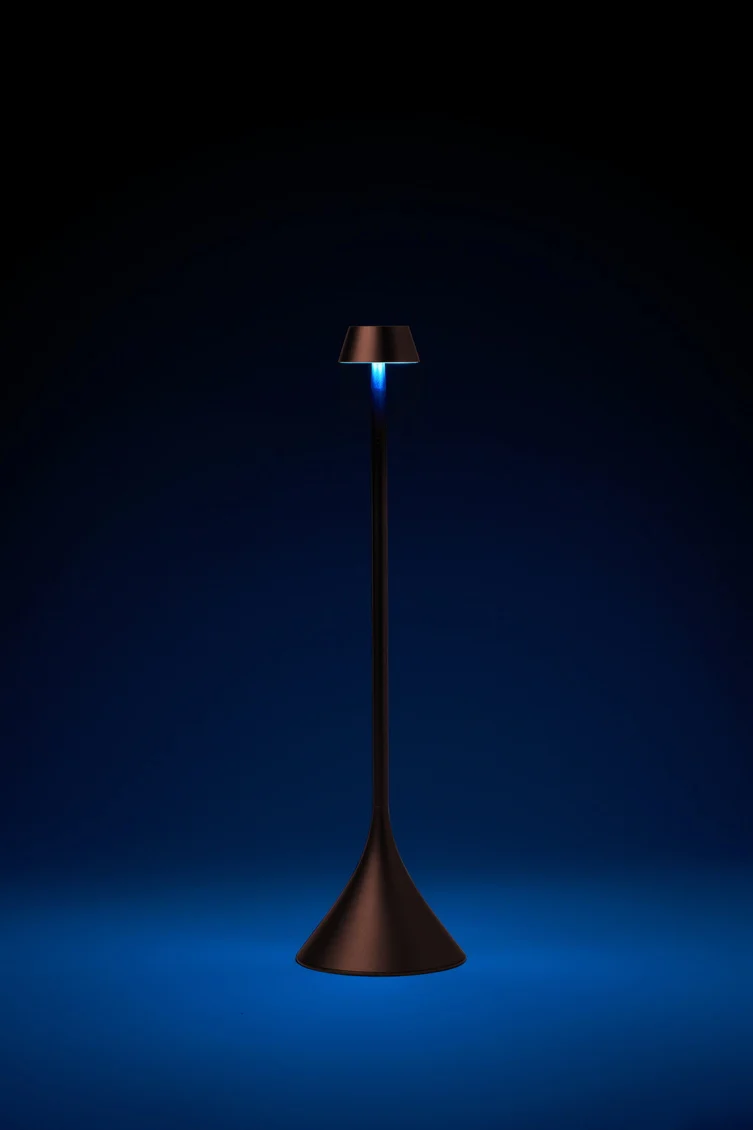 Lampe de table Steli shade h.29.4 cm - bronze