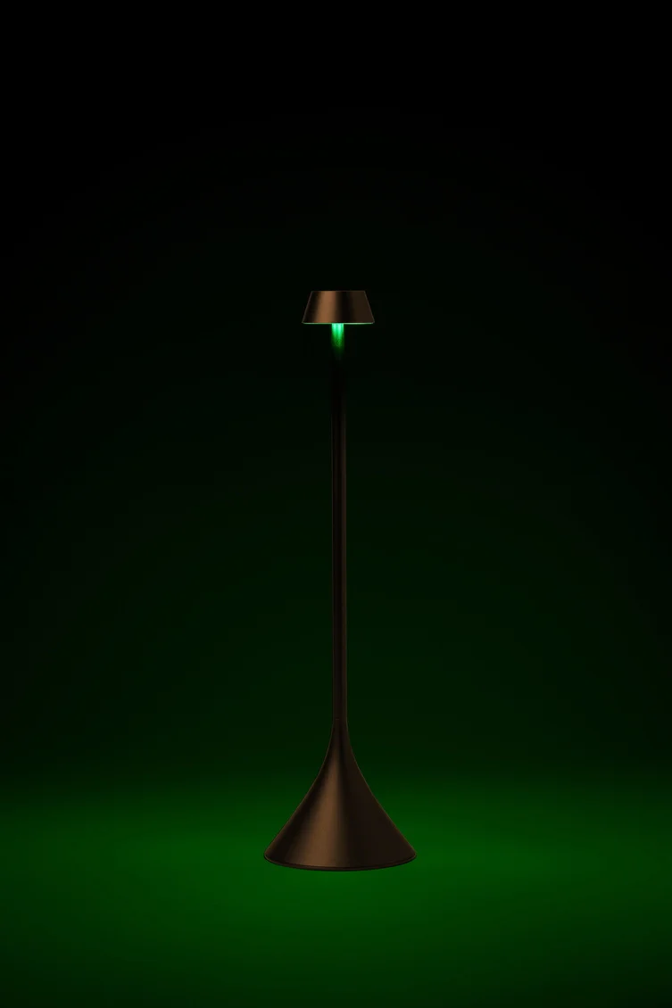 Lampe de table Steli shade h.29.4 cm - bronze