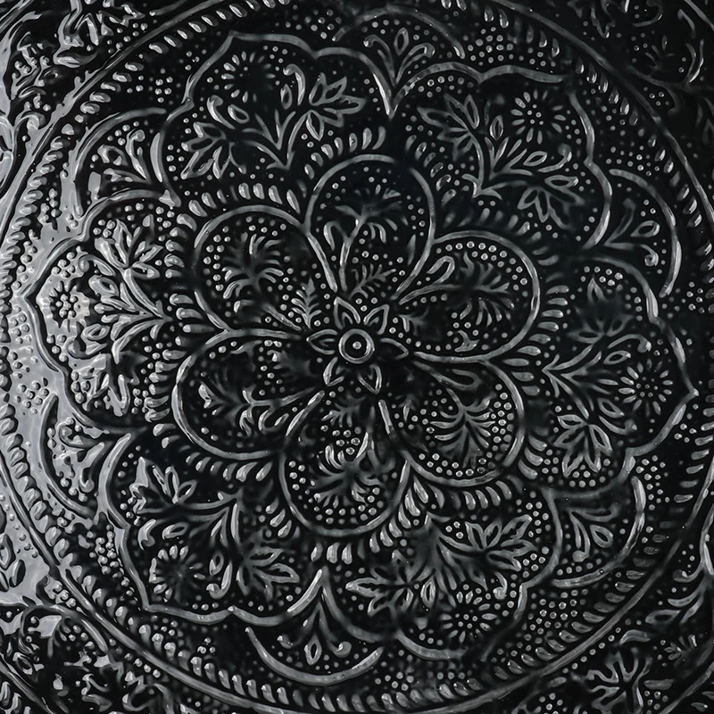 Plateau Berbère Ø 60 cm - noir