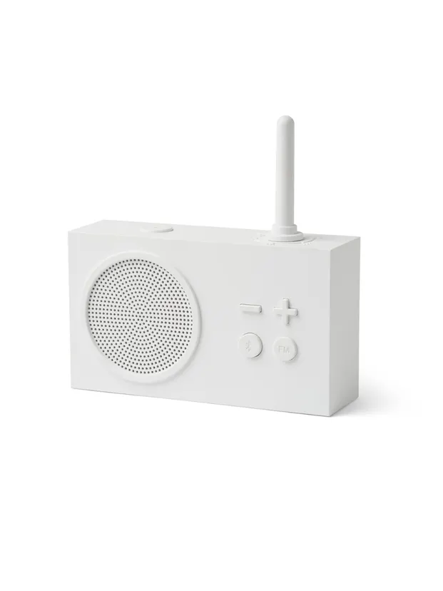Tykho 3 enceinte bluetooth avec radio fm - blanc