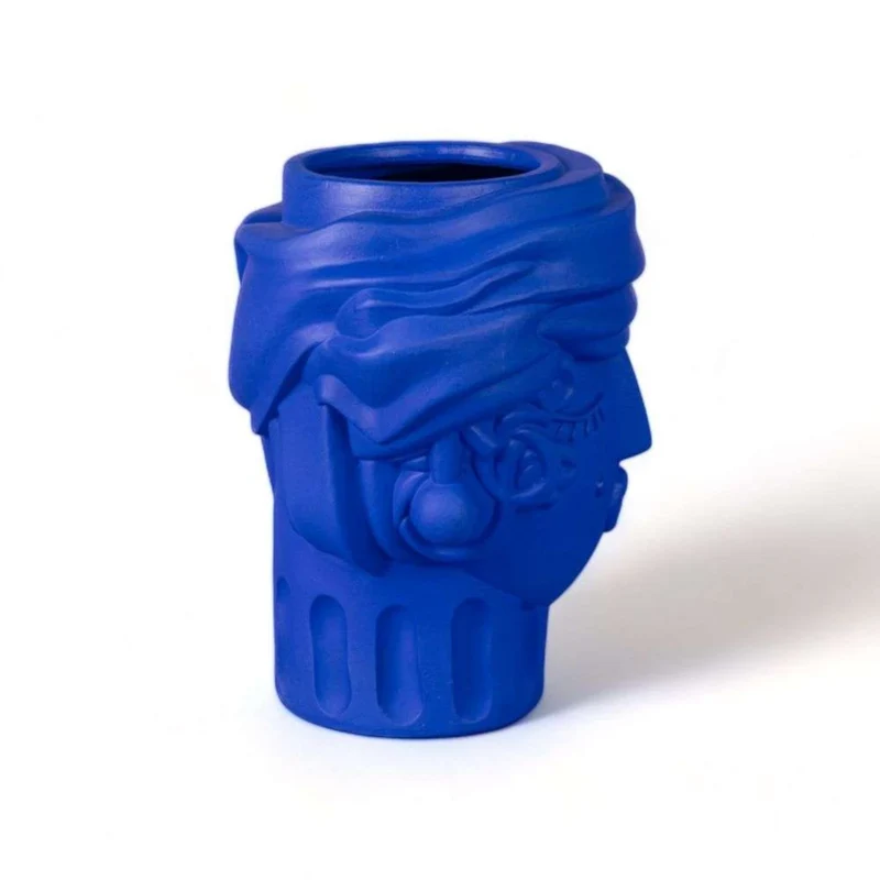 Seletti Vase bleu Magna Graecia - Femme