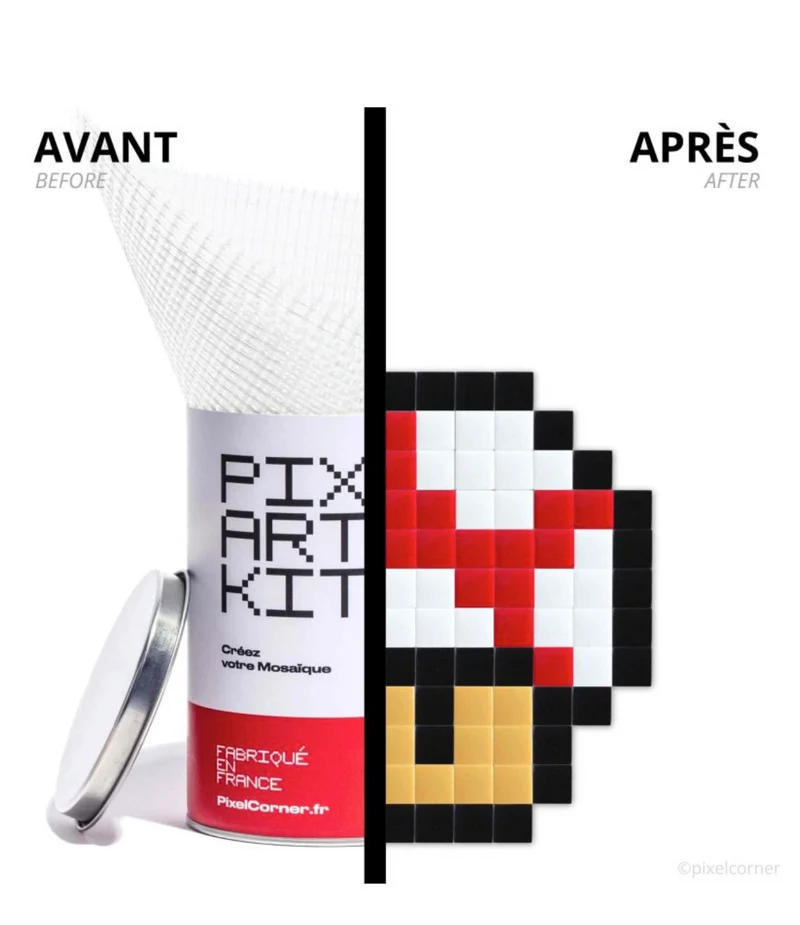 Pixel Art kit - Baby shroom medium