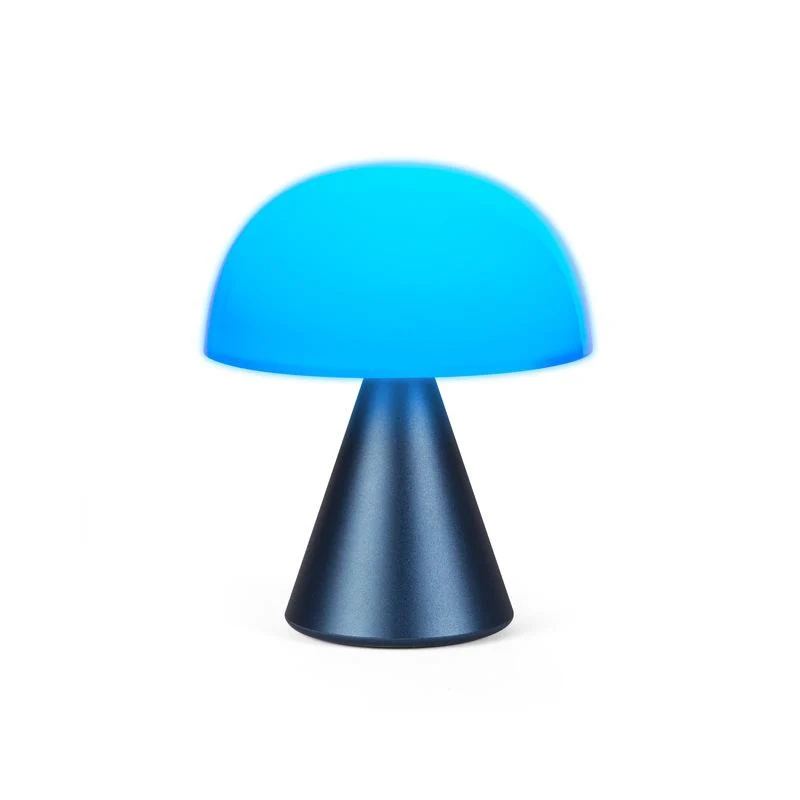 Lampe LED portable Mina M 11 cm - Bleu foncé
