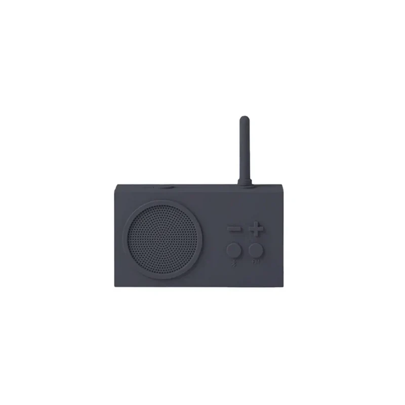 Tykho 3 enceinte bluetooth avec radio fm - gris foncé