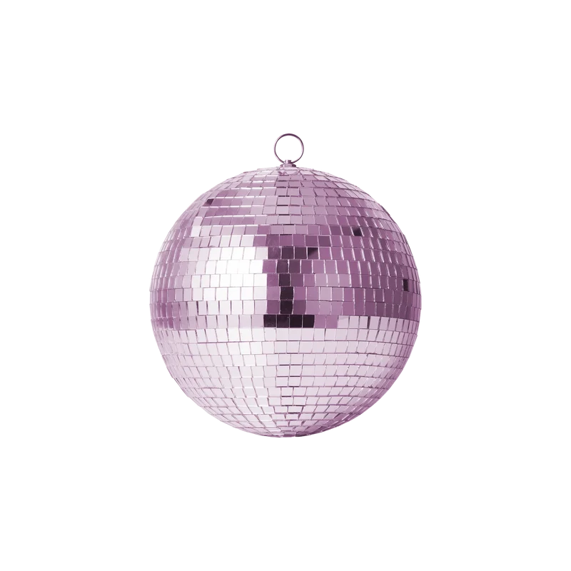 Boule disco M - rose