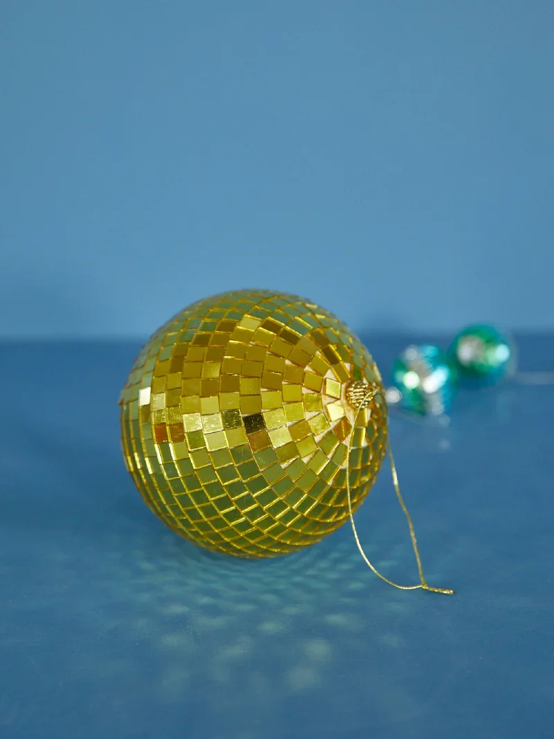 Boule disco M - or