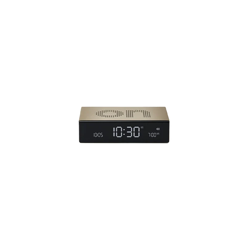 Réveil Lexon Flip Premium - Or