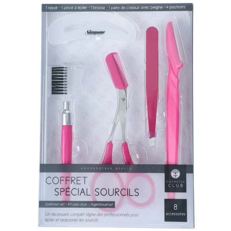 COFFRET SOURCILS 8PCS