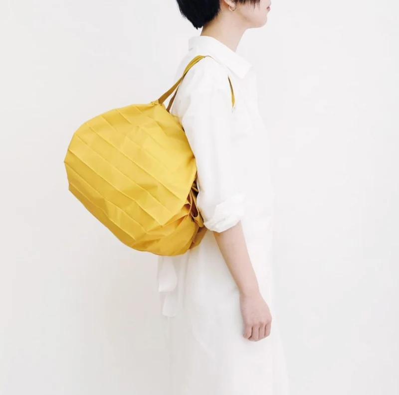 Sac shopping Shupatto M - Karashi (Mustard)