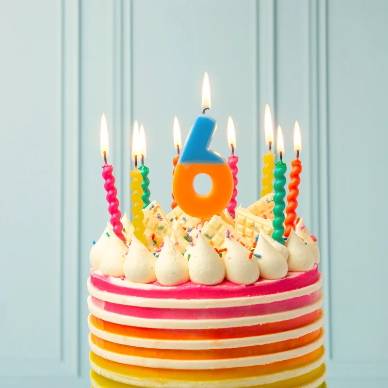 8 bougies anniversaire