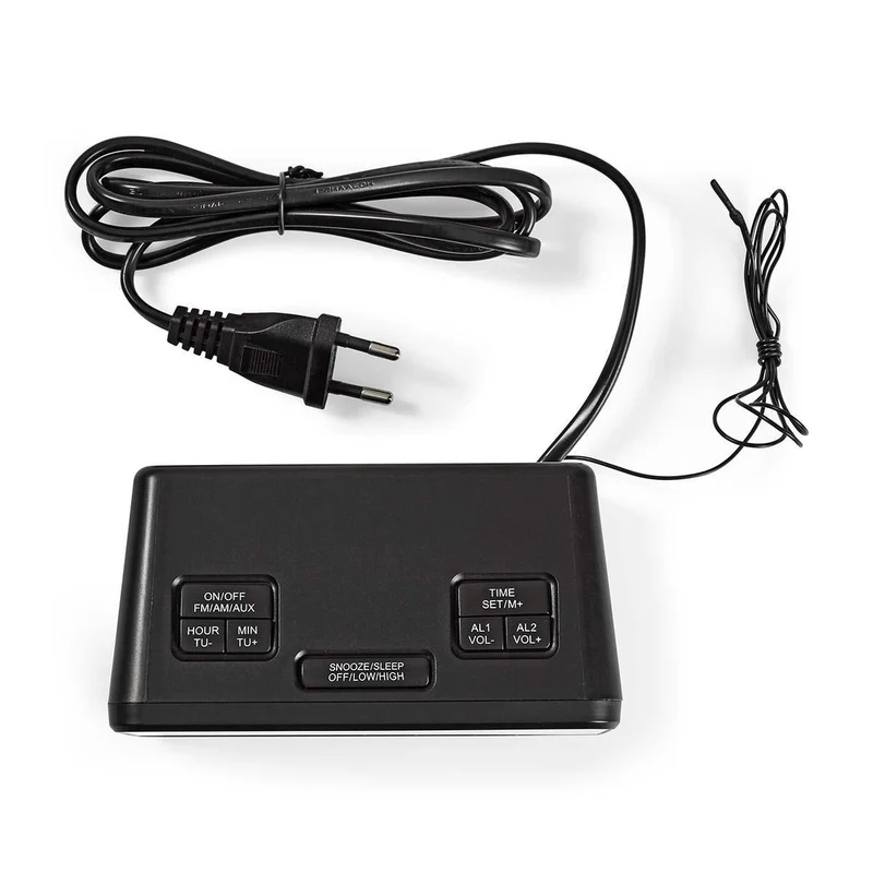 Wekkerradio LED - 1x 3.5 mm Audio Input - Tijdprojectie