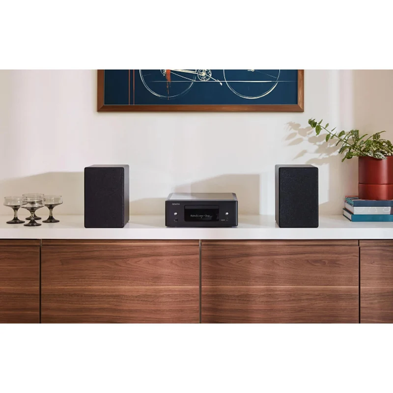 Récepteur stéréo compact avec lecteur CD intégré, Denon RCDN12