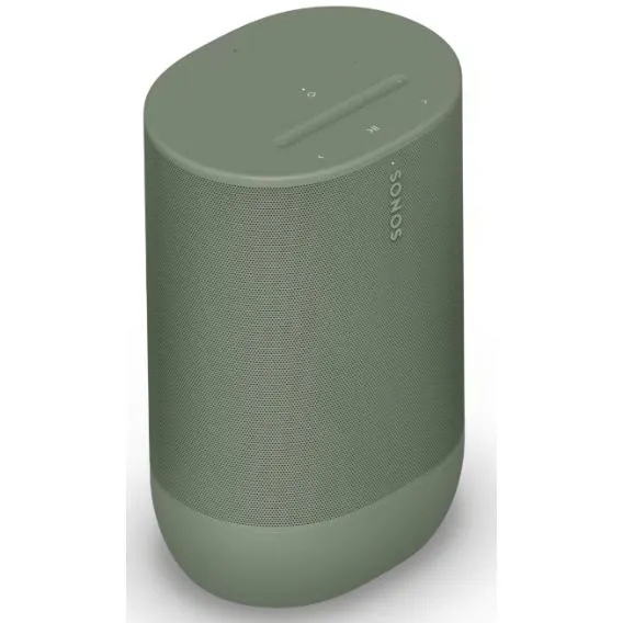 Enceinte sans fil Bluetooth WiFi Smart résistant à l'eau, Sonos Move2 - Olive