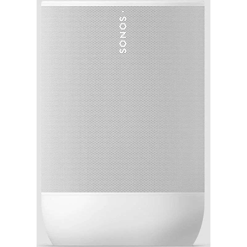 Enceinte sans fil Bluetooth WiFi Smart résistant à l'eau, Sonos Move2 - Blanc