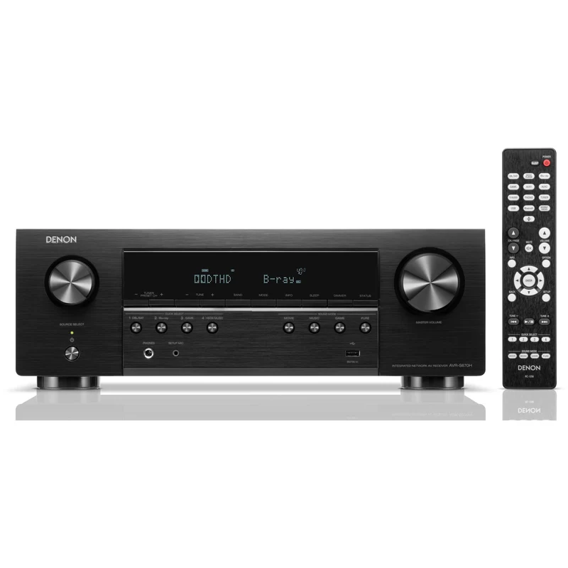 Récepteur AV 5.2 canaux, Denon AVR-S670H