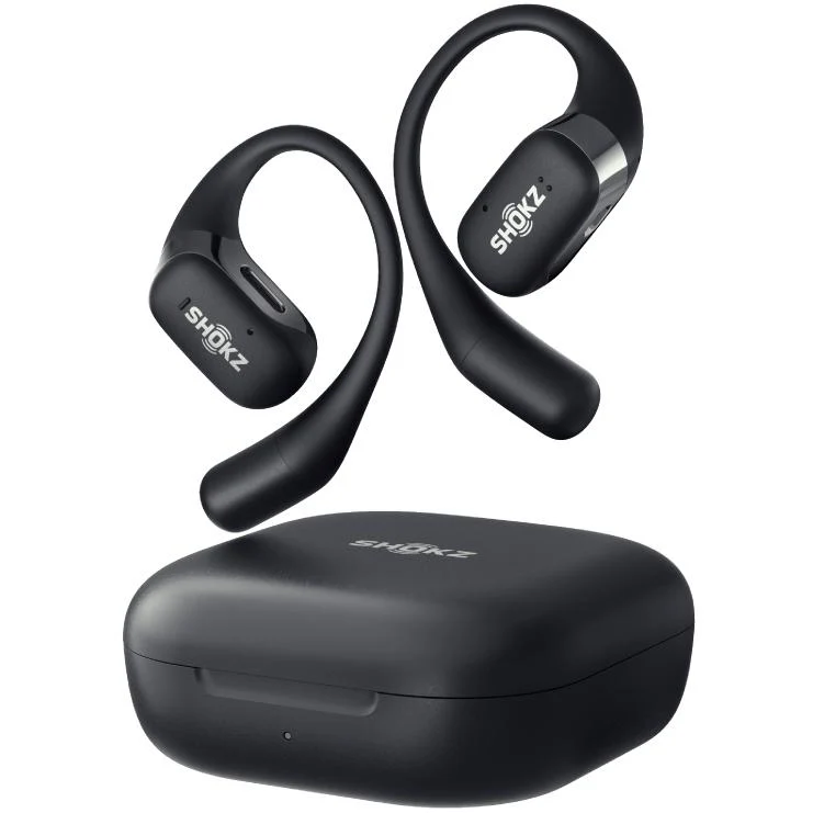 Casque Sport BT à conduction osseuse sans fil OpenFit, Shokz T910 - Noir