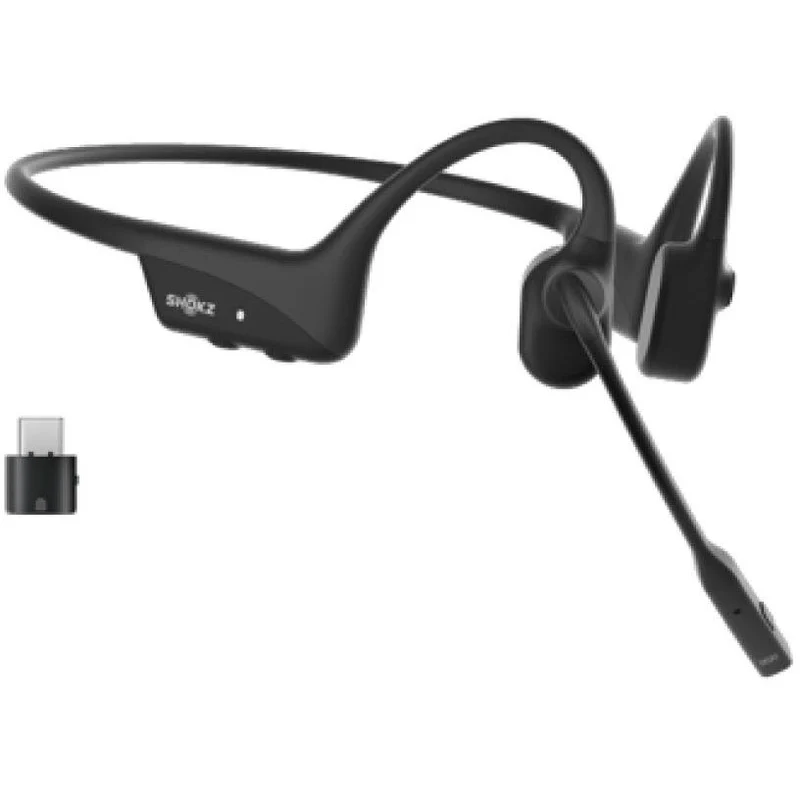 Casque Stéreo BT à conduction osseuse avec Microphone Perche Antibruit Opencom2, Shokz C110AC