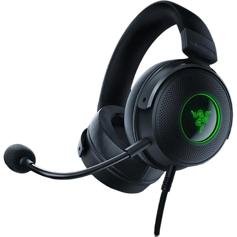 Casque de jeu USB filaire Kraken V3, Razer RZ04-03770200-R3U1