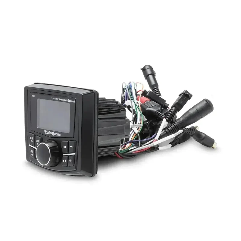 Rockford Fosgate PMX-3 - Récepteur multimédia marin avec écran couleur 2,7"