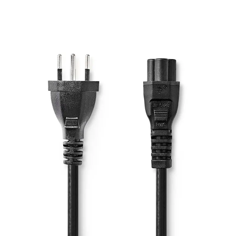 Stroomkabel CH Type 12 - IEC-320-C5 - Recht
