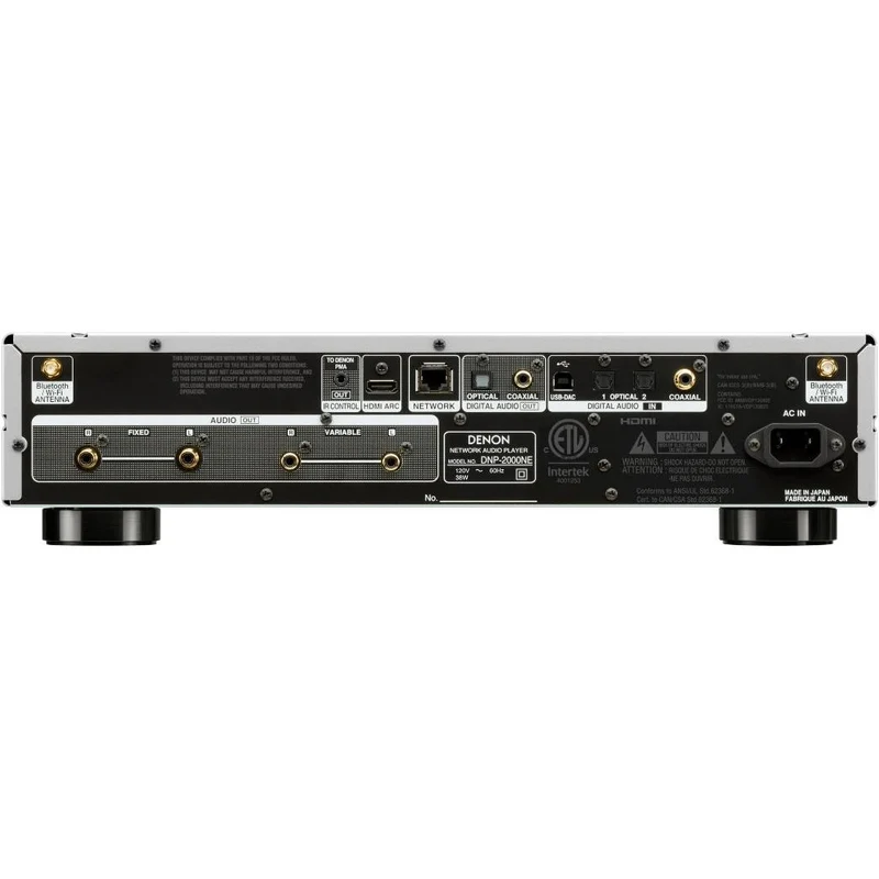 Lecteur Réseau Haute Résolution HEOS, Denon DNP-2000NESP - Argent