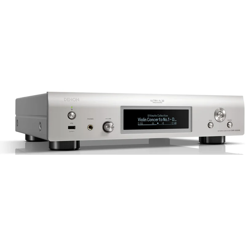 Lecteur Réseau Haute Résolution HEOS, Denon DNP-2000NESP - Argent