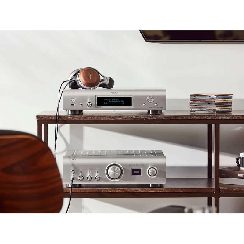 Lecteur Réseau Haute Résolution HEOS, Denon DNP-2000NESP - Argent
