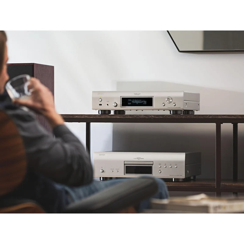 Lecteur Réseau Haute Résolution HEOS, Denon DNP-2000NESP - Argent