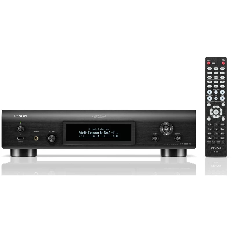 Lecteur Réseau Haute Résolution HEOS, Denon DNP-2000NE - Noir