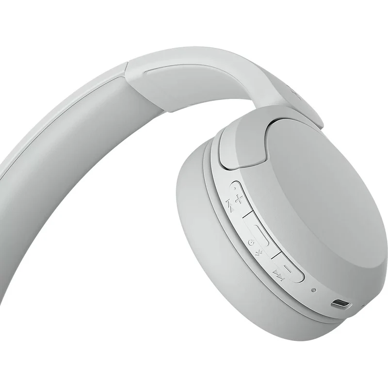 Casque d'écoute sans fil Bluetooth, Sony WHCH520 - Blanc