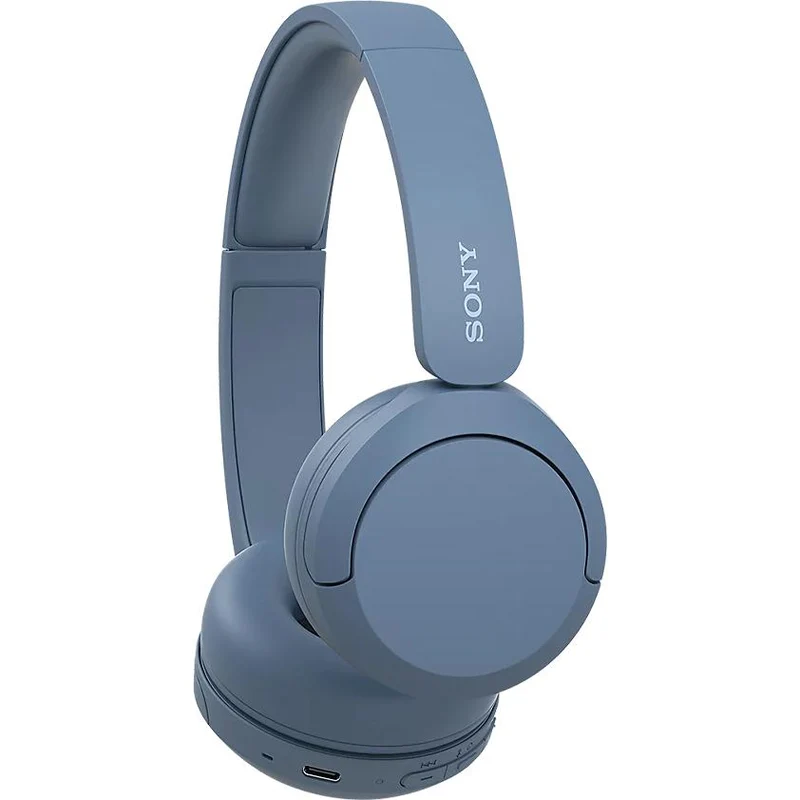 Casque d'écoute sans fil Bluetooth, Sony WHCH520 - Bleu