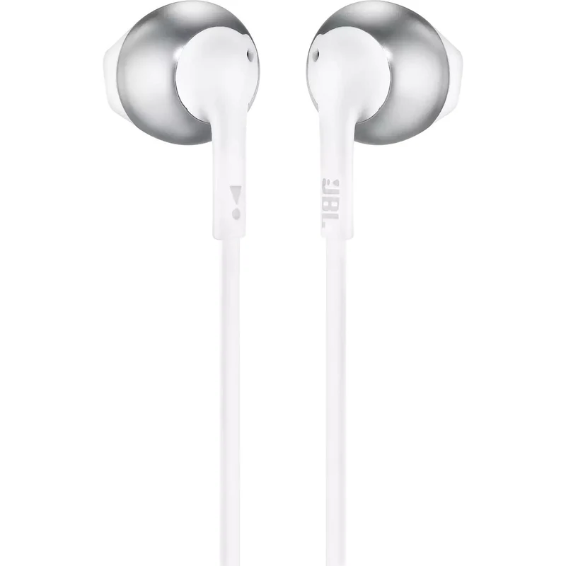 Écouteurs boutons. JBL Tune 205 - Chrome