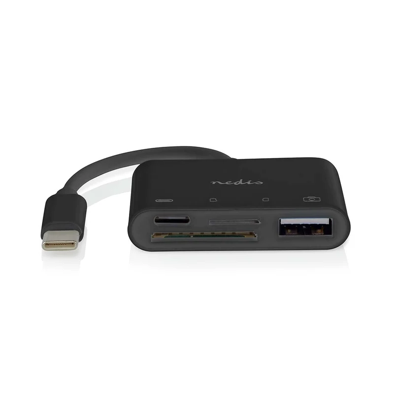 USB-Hub 1x USB-C™ - 1x USB A / 1x USB-C™ - 4-Poorts poort(en)