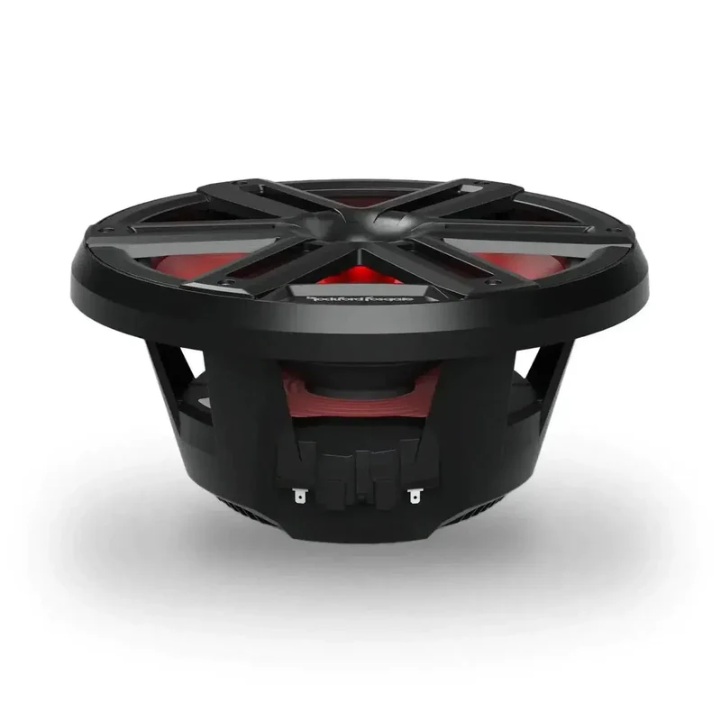 ROCKFORD M2-10HB – Haut-parleurs marins coaxiaux 25 cm Color Optix™ – 300W RMS – 4 Ohms – Version noire