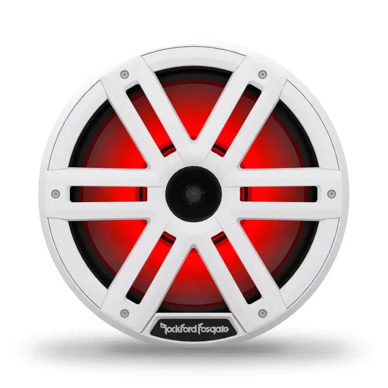 ROCKFORD M2-10H – Haut-parleurs marins coaxiaux 25 cm Color Optix™ – 300W RMS – 4 Ohms