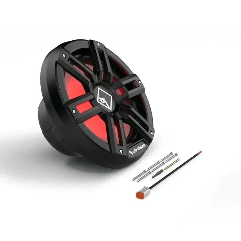 ROCKFORD M2D2-12SB – Subwoofer marin 12" avec caisson fermé – 400W RMS – Impédance 2 ou 8 Ohms