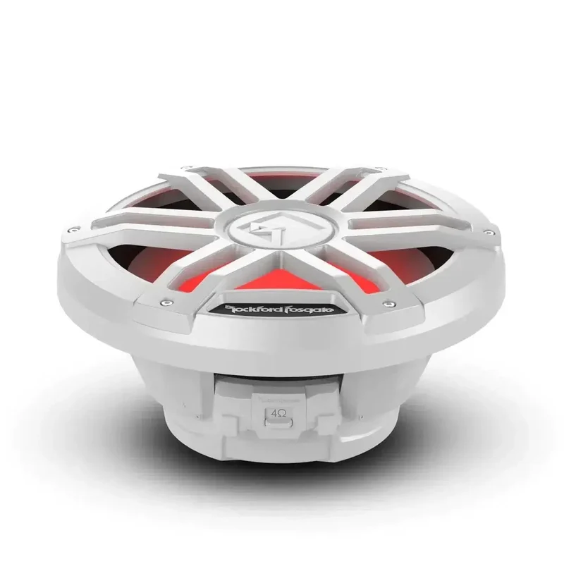 ROCKFORD FOSGATE M1D2-12 – Subwoofer Marin 12" DVC 2 Ohm avec éclairage RGB Color Optix™ (Grille Noire)