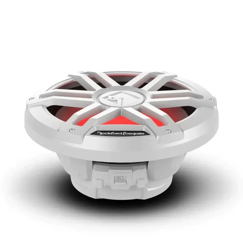 ROCKFORD FOSGATE M1D2-12 – Subwoofer Marin 12" DVC 2 Ohm avec éclairage RGB Color Optix™ (Grille Noire)