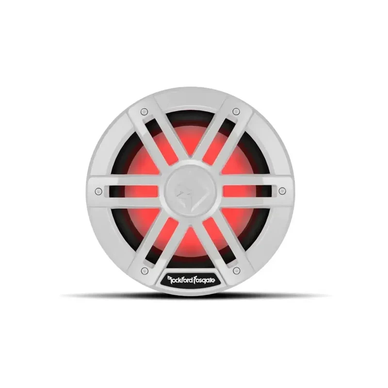 ROCKFORD FOSGATE M1D4-8 – Subwoofer Marine 8" DVC 4 Ohm avec éclairage RGB Color Optix™