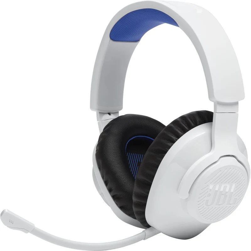 Casque gaming professionnel PLAY STATION Sans-Fils , JBL Quantum 360P - Blanc