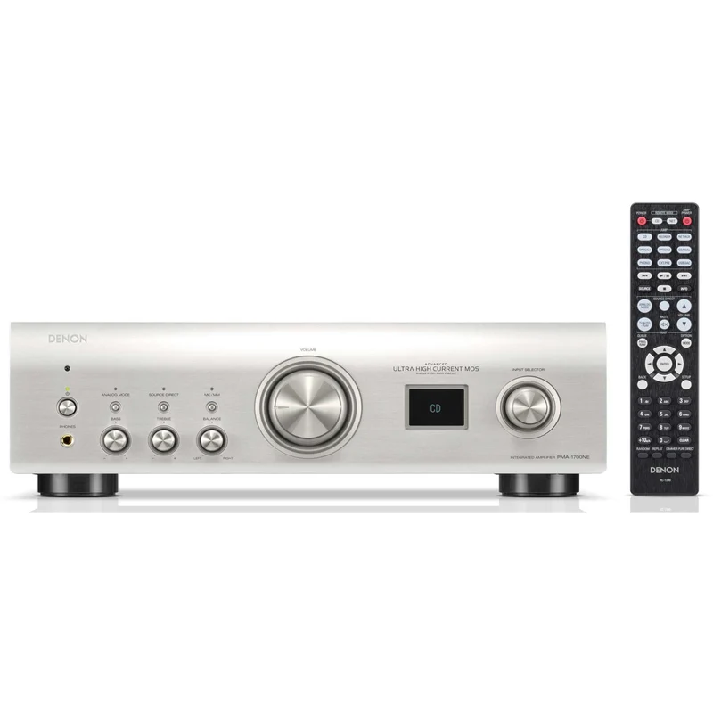 Amplificateur intégré avec mode DAC, Denon PMA-1700NE - Argent