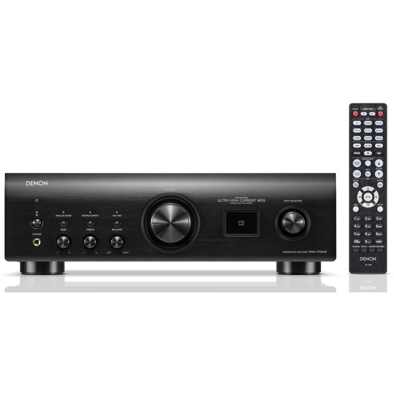 Amplificateur intégré avec mode DAC, Denon PMA-1700NE - Noir