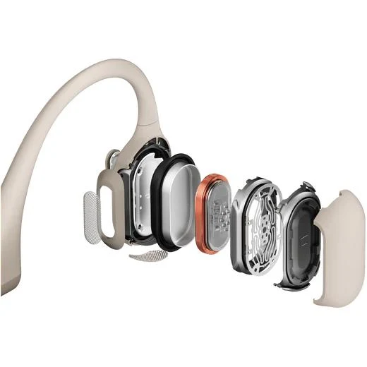 Casque Sport BT à conduction osseuse sans fil OpenRun Pro, Shokz S810 - Beige