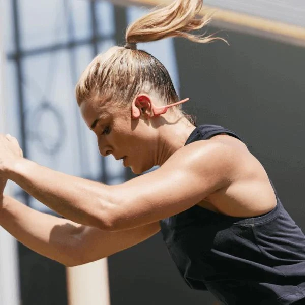 Casque Sport BT à conduction osseuse sans fil OpenRun Pro, Shokz S810 - Rose