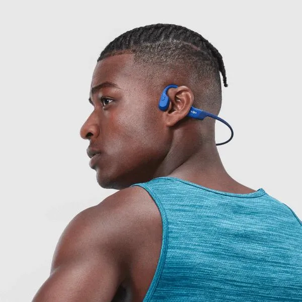 Casque Sport BT à conduction osseuse sans fil OpenRun, Shokz S803 - Bleu